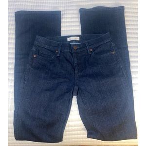 Women's Slim Flare Dark Wash Jeans - NWOTS